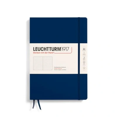 Afbeelding van Leuchtturm 1917 Hardcover B5 18 x 25.5 cm Notitieboek Marine Dot