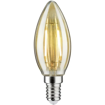 Afbeelding van Paulmann 28524 LED lamp E14 Kaars 2 W = 16.2 Goud (Ø x h) 35 mm 97 1 stuk(s)