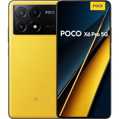 Image de Smartphone Xiaomi POCO X6 Pro 5G Double SIM 6.67&quot; 256 Go Jaune