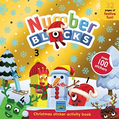 Afbeelding van Numberblock Sticker Books Numberblocks Christmas Activity Book