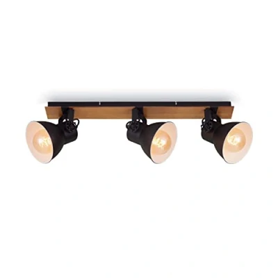 Afbeelding van Briloner Leuchten TEMPA Spotlight 2742 035 3 vlam draai en zwenkbare spots gloeilampen niet inbegrepen max. 60W IP20 74 x 9 21 cm