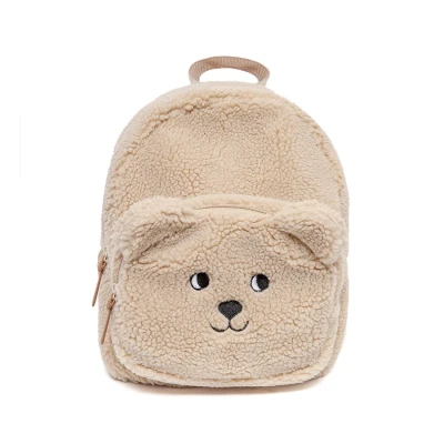 Afbeelding van Petit monkey peuterrugzak teddy sand 29 cm