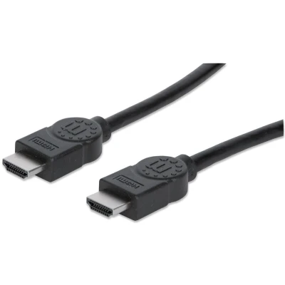 Afbeelding van Manhattan 306133 CG HDMI kabel Aansluitkabel A stekker, stekker 5.00 m Zwart 4K UHD