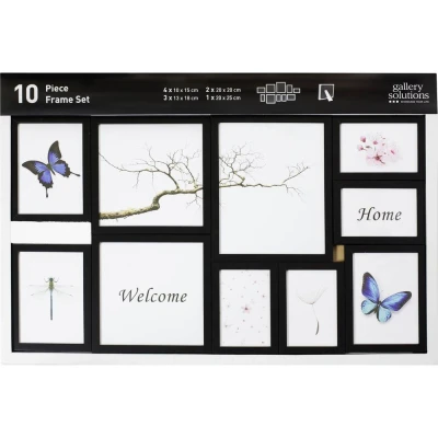 Afbeelding van Nielsen Design 8999176 Wissellijst Papierformaat: 20 x 25 mm Zwart