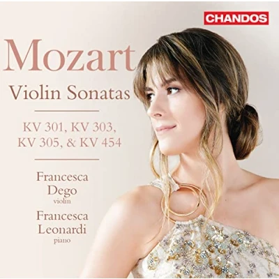 Afbeelding van Francesca Dego &amp; Leonardi Mozart: Violin Sonatas Kv301 Kv303 K (CD)
