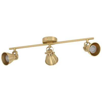 Afbeelding van EGLO Seras Spot GU10 3 lichts 59,5 cm Goud