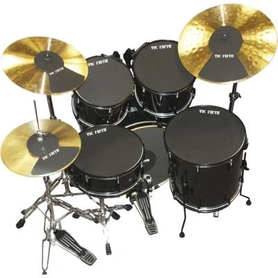 Image de Accessoires batteries VIC FIRTH ROCK 22 10 12 16 + CYMBALEES Sourdines batterie