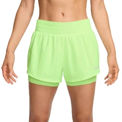 Afbeelding van Nike Performance ONE 2in1 short, Dames, Maat: XL, Barely volt