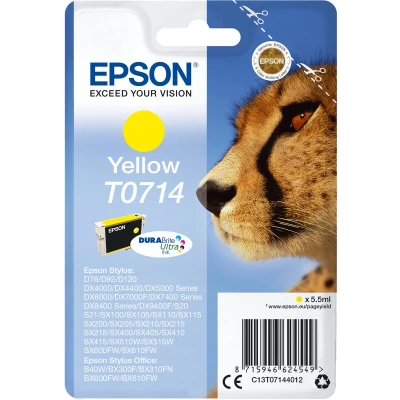 Afbeelding van Originele inkt cartridge Epson C13T07144022 Geel