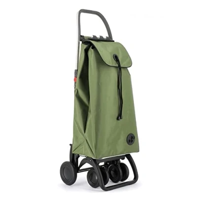 Afbeelding van Winkelwagen / Boodschappentrolley Rolser Logic Tour I MAX MF Khaki (43 L) 2/4 wielen Opvouwbaar richtingswielen