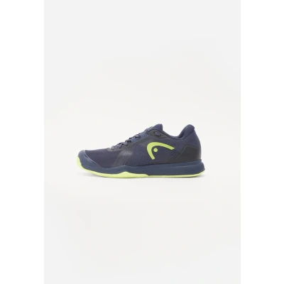 Afbeelding van Head Sprint TEAM 4.0 Tennisschoenen voor kleibanen, Heren, Maat: 46.5, Navy/lime Textiel/ synthetisch