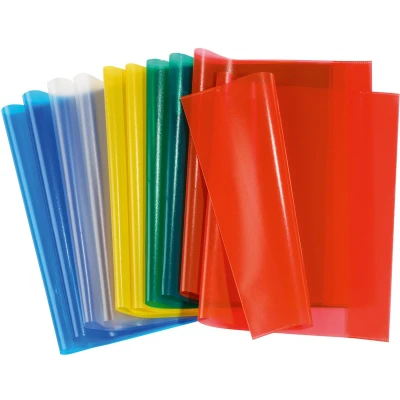 Afbeelding van HERMA 19992 10stuk(s) Blauw, Groen, Rood, Transparant, Geel tijdschrift &amp; boekomslag