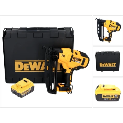 Afbeelding van DeWalt DCN 660 N accu spijkerapparaat 18V 32 63 mm borstelloos + 1x 4.0 Ah koffer zonder lader