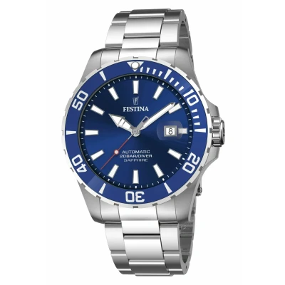 Afbeelding van Festina Automatico Horloge, Heren, Maat: One Size, Blue