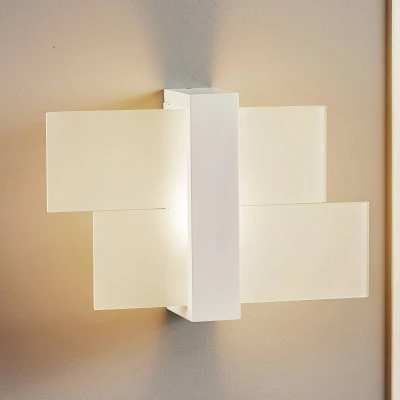 Afbeelding van Sollux Lighting Wandlamp FENIKS 1 wit