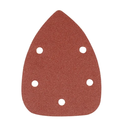 Afbeelding van Schuurvellen 140 mm delta korrel 80 klittenband 10 stuks
