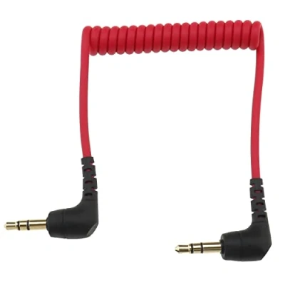 Afbeelding van Vervangende microfoonkabel 3,5 mm compatibel met Rode Wireless GO VideoMic 2/VideoMicro mannelijk naar TRS Audio Aux microfoon