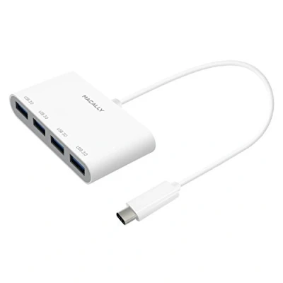 Afbeelding van MacAlly UCHUB4 USB C hub naar 4 A poorten voor MacBook, MacBook Pro