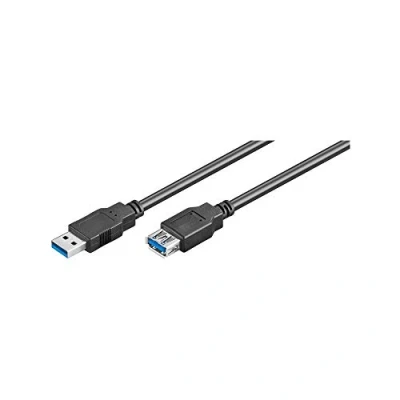 Afbeelding van Goobay 93999 SuperSpeed verlengkabel USB 3.0, zwart, 3 m lengte