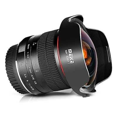 Afbeelding van Meike Optics MK 8 mm f3.5 fisheye Ultra groothoeklens voor Nikon F