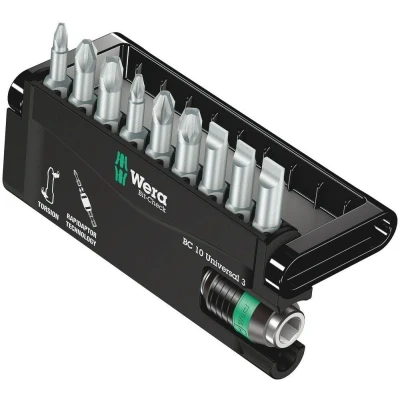 Afbeelding van Wera 10 delige universele bitset Bit Check Universal 3