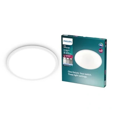 Afbeelding van Philips Superslim plafonnière koelwit licht 18W