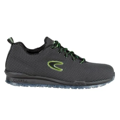 Afbeelding van COFRA 78802 N00 MONTI S3S FO SR Maat nylon vel APT blad zachte zool polyurethaan werk sportieve veiligheid ademend waterafstotend, zwart.