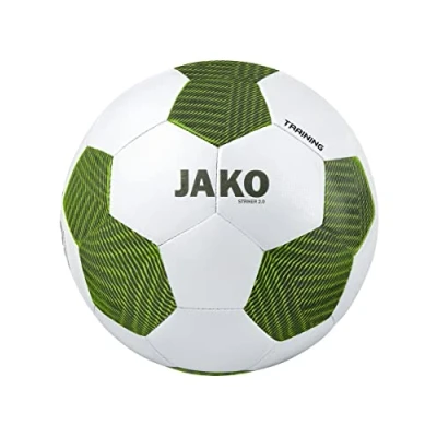 Afbeelding van JAKO Trainingsbal Striker 2.0 Wit/kaki/fluogroen