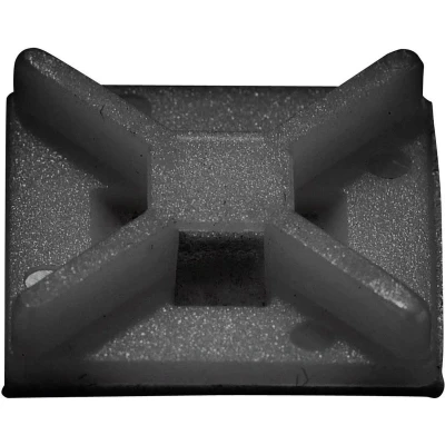 Afbeelding van TRU COMPONENTS Bevestigingssokkel 541227 4 voudige invoeging Zwart 50 stuk(s)