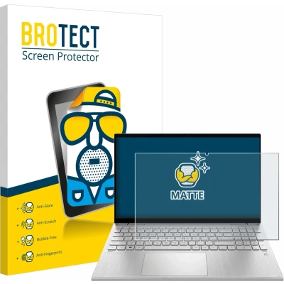 Afbeelding van BROTECT Screenprotector voor HP Pavilion x360 Convertible 15 er0203ng Folie Beschermfolie matte