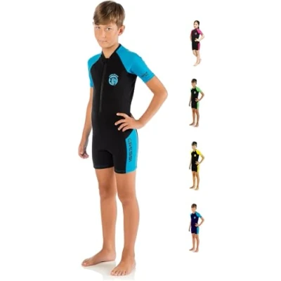 Image de Shorty Little Shark Noir/Bleu 2Mm