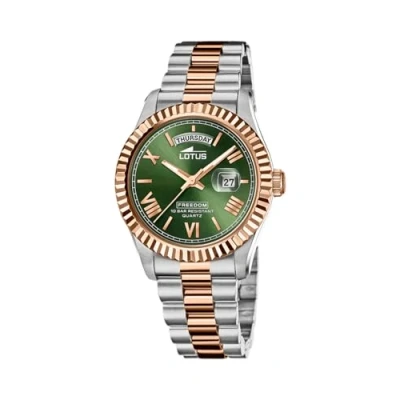 Afbeelding van Lotus Freedom Horloge, Heren, Maat: One Size, Green