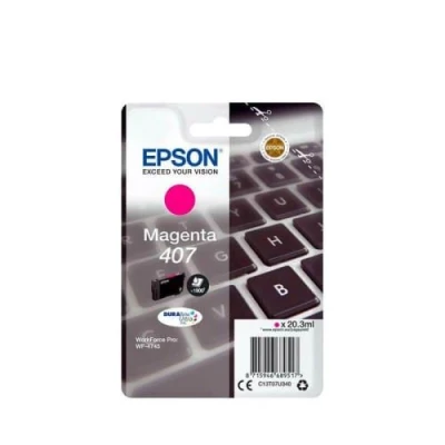 Afbeelding van Epson 407 (C13T07U340) Inktcartridge Magenta