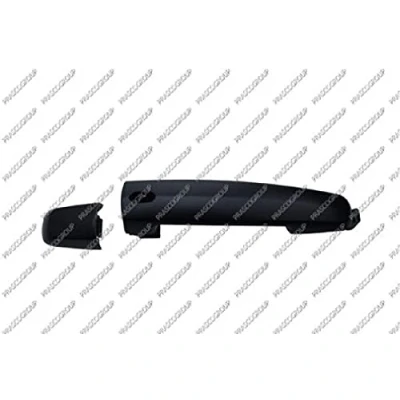 Afbeelding van PRASCO SZ0568003 Deurgrepen Buiten, Rechts voor Met grondlaag SUZUKI: SWIFT 4
