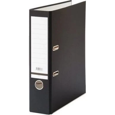 Afbeelding van Ordner Qbasic A4 80mm karton zwart
