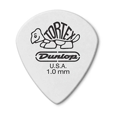 Afbeelding van Jim Dunlop Tortex White Jazz III Plectrum 1.00 mm 12 pack