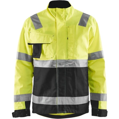 Afbeelding van Blåkläder 4064 1811 Jack Ongevoerd High Vis klasse 3 Geel/Zwart maat XXL