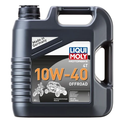 Afbeelding van Liqui Moly Motorbike 4T Offroad 10W 40 4L Motorolie 3056