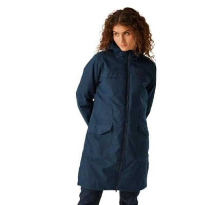 Afbeelding van Regatta Romine II Navy Marl Winterjas Dames