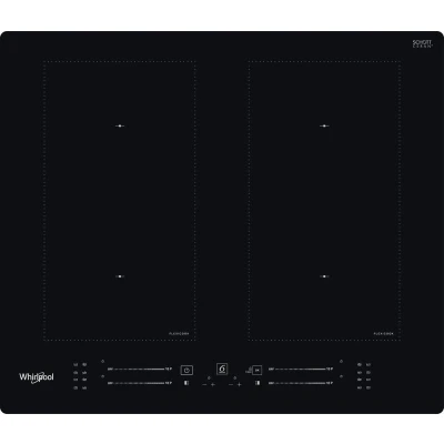 Afbeelding van Whirlpool Inductiekookplaat Model WLS1360NE Inbouw 4 kookzones