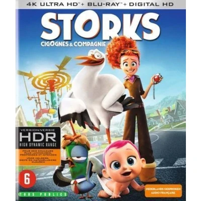 Afbeelding van Storks (4K Ultra HD Blu ray)