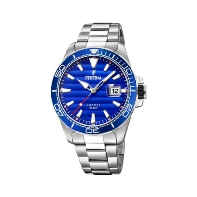 Afbeelding van Festina F20360/1 Prestige Polshorloge Staal Zilverkleurig Ø 44,3mm