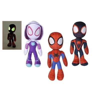 Image de Personnage en peluche Disney Spiderman Glow in dark 25 cm Modèle aléatoire