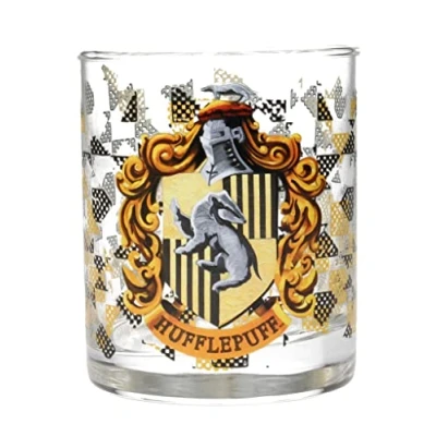 Afbeelding van SD Toys Harry Potter Hufflepuff Glas Transparant