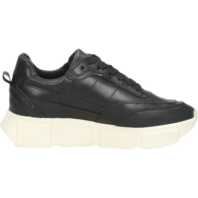 Afbeelding van Tango Norah 1 Lage sneakers Leren Sneaker Dames Zwart Maat 37