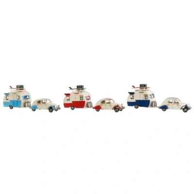 Afbeelding van Decoratieve figuren Home ESPRIT 32 x 8,5 13 cm (3 Stuks)