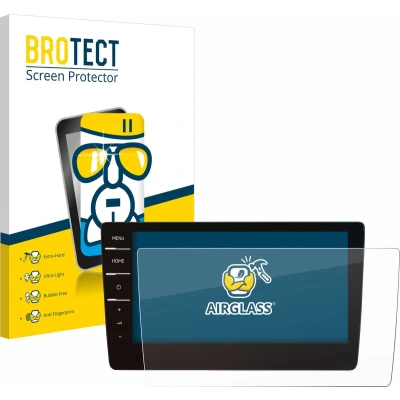 Afbeelding van BROTECT Screenprotector voor Volkswagen Tiguan 2019 Discover Pro 9.2&quot; 2017 Folie Beschermfolie Beschermglas transparant