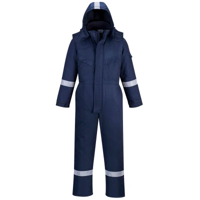 Afbeelding van Winteroverall Vlamvertragende Antistatische FR53 Blauw Portwest