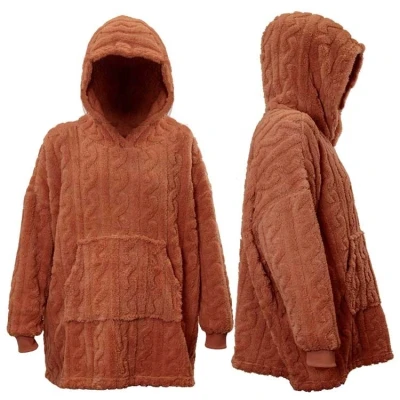 Afbeelding van Unique Living Hoodie Pleun 70x50cm Red