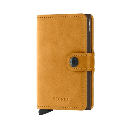 Afbeelding van Secrid Miniwallet portemonnee Vintage ochre Dames